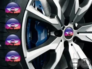 Mini Cooper Dome Decals Edition Custom Car Emblems